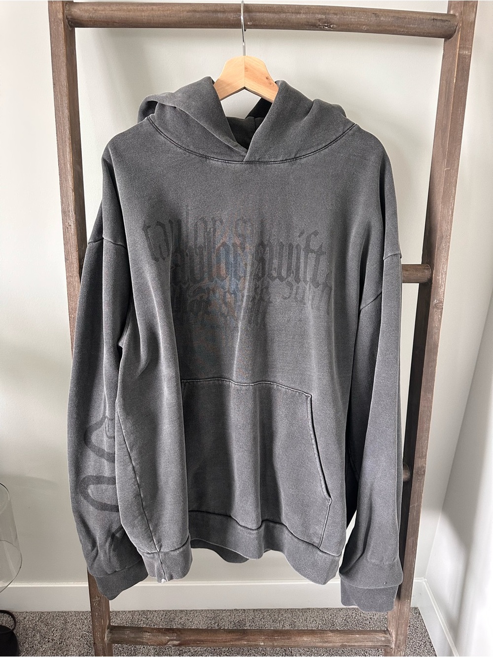Taylor Swift oversized Reputation Black Hoodie